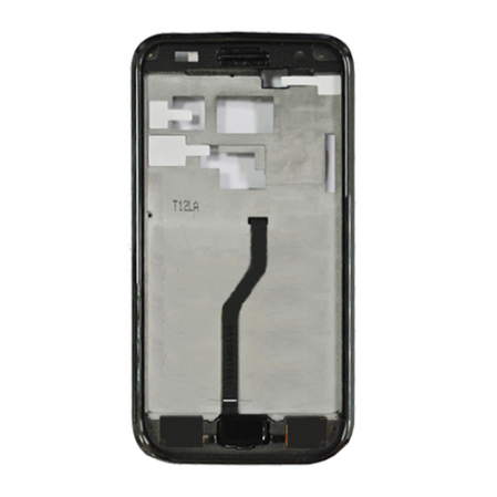Carcasa Central + Marco Plata + Boton Home Blanco Samsung i9000