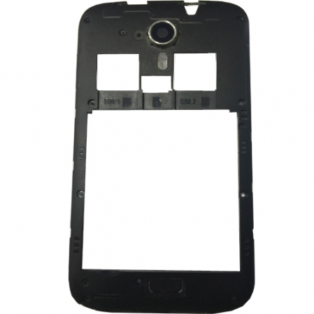 Carcasa Central Negra Wiko Cink Five SWAP
