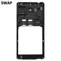 Carcasa Central Negra Xiaomi Redmi 2 SWAP