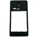 Carcasa Central Negro Xiaomi Redmi Note SWAP