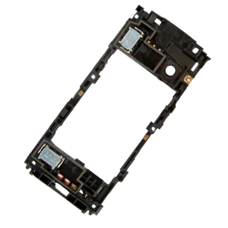 Carcasa central + buzzer nokia X6 negra(swap)
