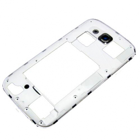 Carcasa Central Plateado con lente Samsung Galaxy Grand Duos GT-