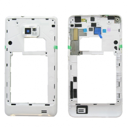 Carcasa Central Samsung Galaxy S2 i9100 Blanca SWAP