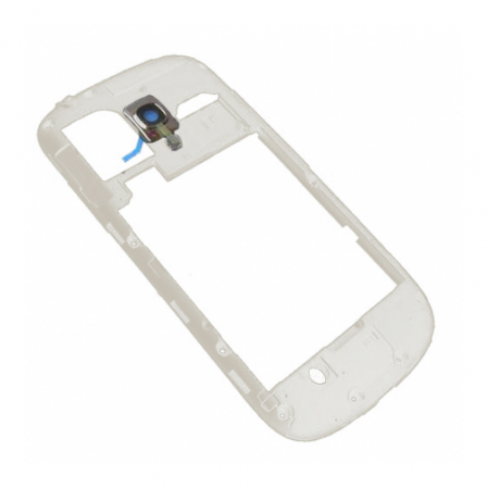 Carcasa Central Samsung Galaxy S3 Mini i8190 Blanco