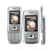 Carcasa Central Slide Samsung E250 Plata