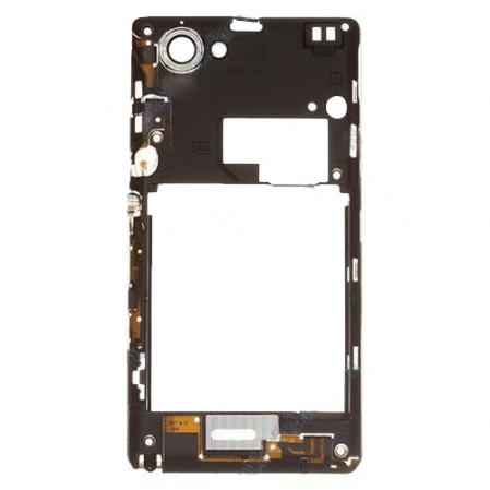 Carcasa Central Sony Xperia L C2104,C2105,S36H Negra