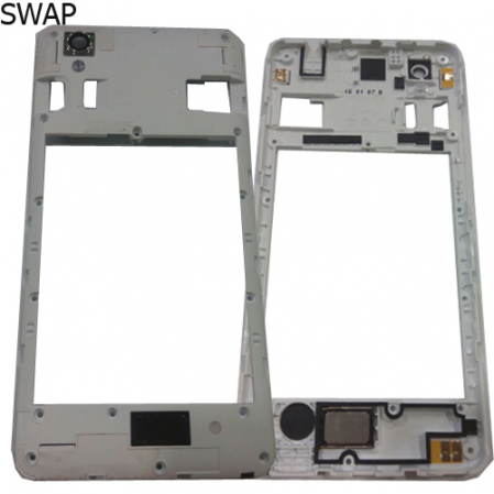 Carcasa Central Trasera Blanca ZTE A452 SWAP