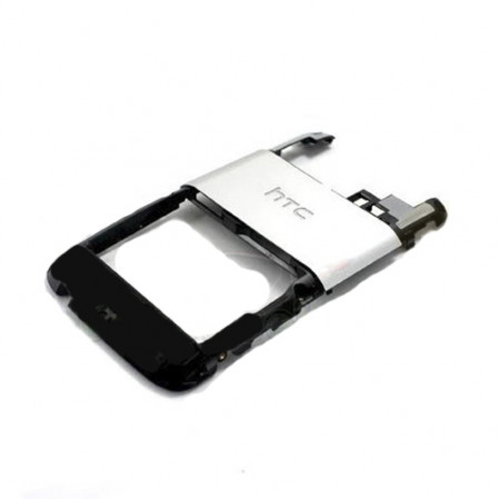 Carcasa Central Trasera Htc Chacha G16 Gris Plata