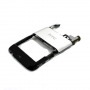 Carcasa Central Trasera Htc Chacha G16 Gris Plata