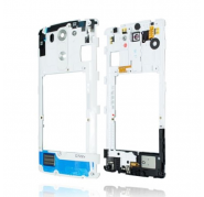 Carcasa central trasera LG G3s D722 blanca