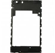 Carcasa Central Negra Wiko Ridge Fab 4G SWAP Carcasa Central Negra Wiko Ridge Fab 4G SWAP