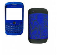 Carcasa Completa BlackBerry 8520 Azul con Flores Carcasa Completa BlackBerry 8520 Azul con Flores