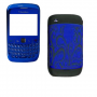 Carcasa Completa  BlackBerry 8520 Azul con Flores
