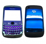 Carcasa Completa BlackBerry 8520 Azul Platino Carcasa Completa BlackBerry 8520 Azul Platino