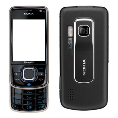 Carcasa Completa Nokia 6210N Negra/Plata
