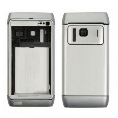 Carcasa Completa Nokia N8 Plata