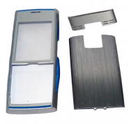 Carcasa Completa Nokia X2 Azul-Plata