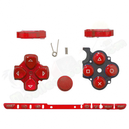 Carcasa Completa PSP 2000 Roja