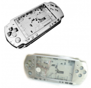 Carcasa Completa PSP 3000 Gris Plata