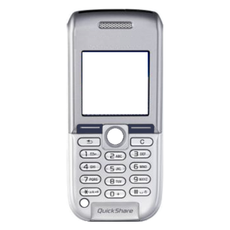 Carcasa completa sony ericsson K300 plata