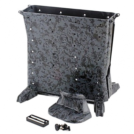 Carcasa Estilo Camuflaje Azul XBOX 360 Slim