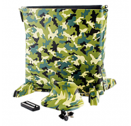 Carcasa Estilo Camuflaje Verde XBOX 360 Slim