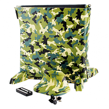 Carcasa Estilo Camuflaje Verde XBOX 360 Slim