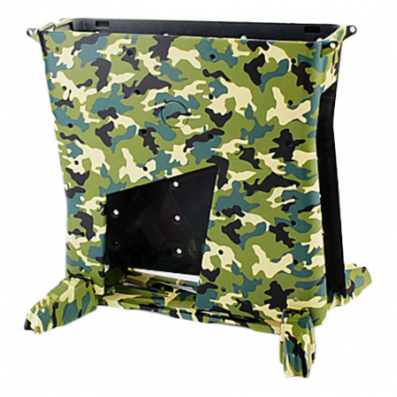 Carcasa Estilo Camuflaje Verde XBOX 360 Slim