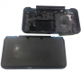 Carcasa Externa Inferior Negra Celeste Nintendo New 2ds XL SWAP
