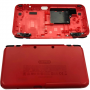 Carcasa Externa Inferior Roja Negra Nintendo New 2ds XL SWAP