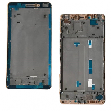 Carcasa Frontal - Frame Lcd Xiaomi Mi Max Dorada
