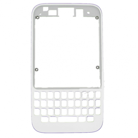 Carcasa Frontal BlackBerry Q5 Blanca