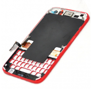 Carcasa Frontal con lcd 001/111 BlackBerry Q5 Roja