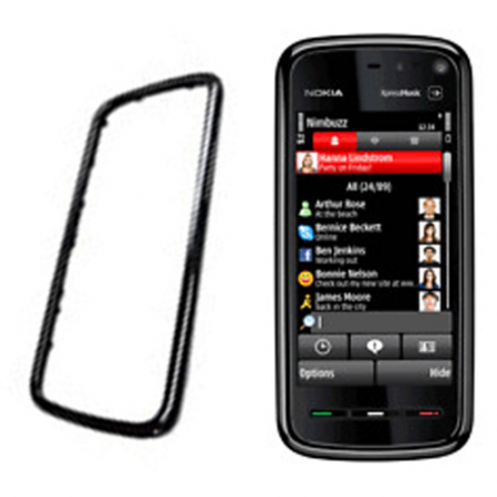 Carcasa Frontal Marco Negro Nokia 5800