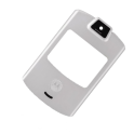 Carcasa frontal motorola V3 plata (swap)