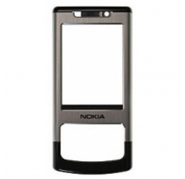 Carcasa Frontal Nokia 6500 Slide Plata
