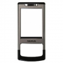 Carcasa Frontal Nokia 6500 Slide Plata