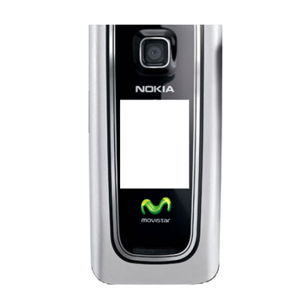 Carcasa frontal nokia 6555 Logo movistar (swap)