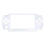 Carcasa Frontal PSP 3000 Blanca Perla