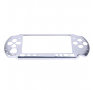 Carcasa Frontal PSP 3000 Gris Plata