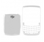 Carcasa Frontal + Tapa Bateria Blackberry 8520 Blanco Perla Carcasa Frontal + Tapa Bateria Blackberry 8520 Blanco Perla