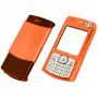 Carcasa Frontal + Trasera + Antena Nokia N70 Naranja SWAP