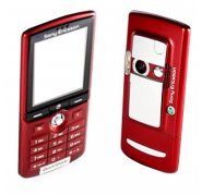 Carcasa Frontal + Trasera + Antena Sonyericsson K750i Rojo