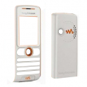 Carcasa Frontal+Trasera S.E. W200i Blanca/Naranja
