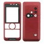 Carcasa Frontal + Trasera Sony Ericsson W660I Roja