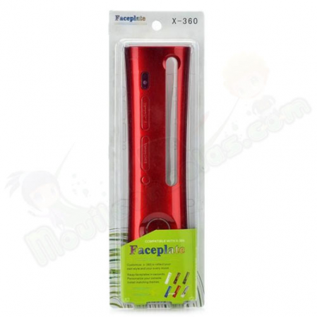 Carcasa Frontal XBOX 360 Rojo