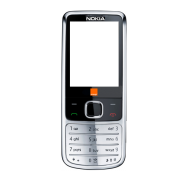 Housing nokia 6700c orange loge Front+keyboard(swap)