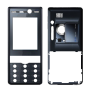 Carcasa Frontal+Trasera+Botones  Sony.e K810i Negra