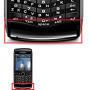 Carcasa inferior Blackberry 9100 Negra