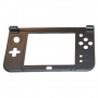 Carcasa Inferior Nintendo New 3DS XL Gris / Negro Metálico